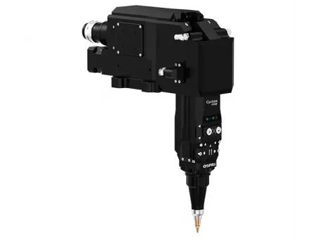 Testa di taglio laser a fibra 8 kW con smusso (angolo retto a pendolo singolo)