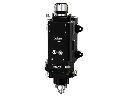 Testa di taglio laser a fibra da 15 kW con smusso