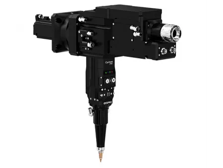 Testa di taglio laser a fibra da 15 kW con smusso (angolo retto a pendolo singolo)