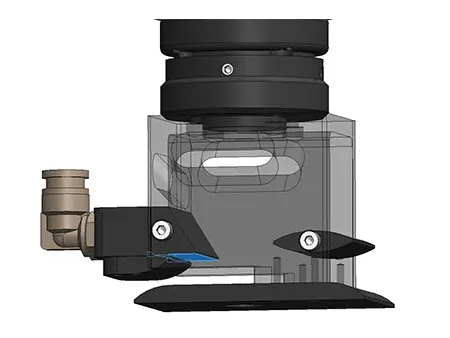Testa di saldatura laser a fibra da 3 kW