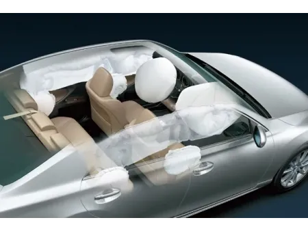 Teste di saldatura laser per airbag