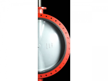 Valvola a farfalla con sede elastica tipo a U Serie RBV030